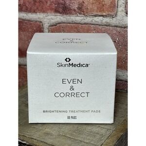 SkinMedica Even & Correct Brightening Treatment Pads 60 pads NEW